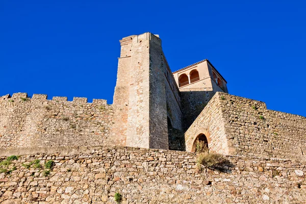 カステリャール デ ラ フロンテラにある城、Castillo de カステリャール — ストック写真