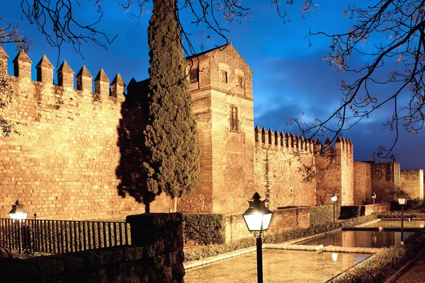 Alcazar de los Reyes Cristianos. Cordoba, Španělsko — Stock fotografie