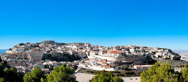 Chinchilla de monte-aragon. albacete, spanien — Stockfoto