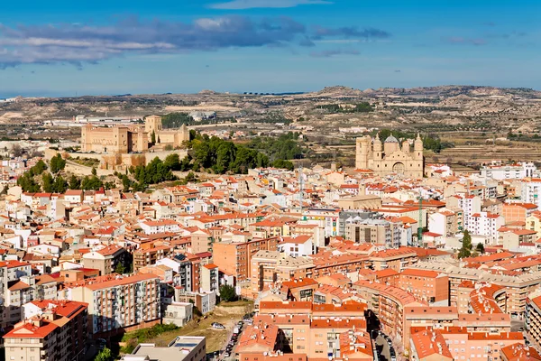 城市阿尔卡尼斯，阿拉贡，西班牙 — 图库照片