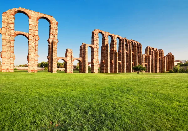 Aqueduct Los Milagros, Merida, Spain — Stock Photo, Image