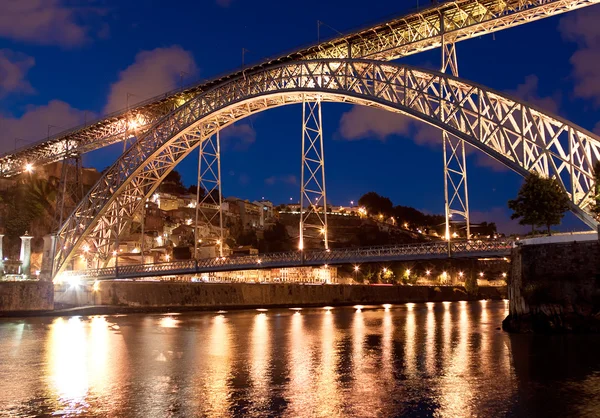 Bridge Dom Louis, Porto, Portugal — Stock Photo, Image