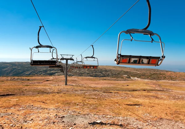 Linbanan i serra da estrela, portugal — Stockfoto