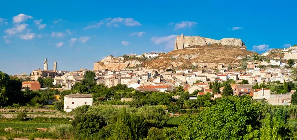 Castillo Zuda, Borja, provincia Cerdeña, Aragón, España — Foto de Stock