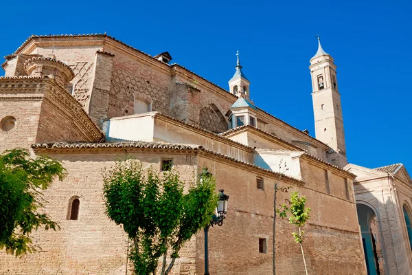 Kolegiální Santa Maria, Borja, provincie Saragoza, Aragon, Španělsko — Stock fotografie