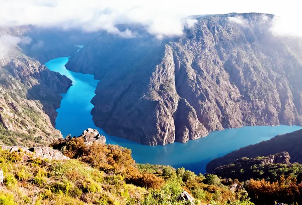 Canyon de Rio Sil, Galicien, Spanien — Stockfoto