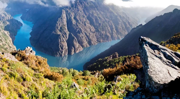 Canyon de Rio Sil, Galiza, Espanha — Fotografia de Stock