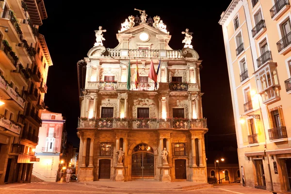 Rathaus von Pamplona, Navarra, Spanien — Stockfoto