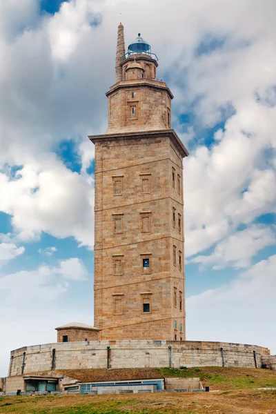 Herkül kule, A Coruna, Galiçya, İspanya — Stok fotoğraf