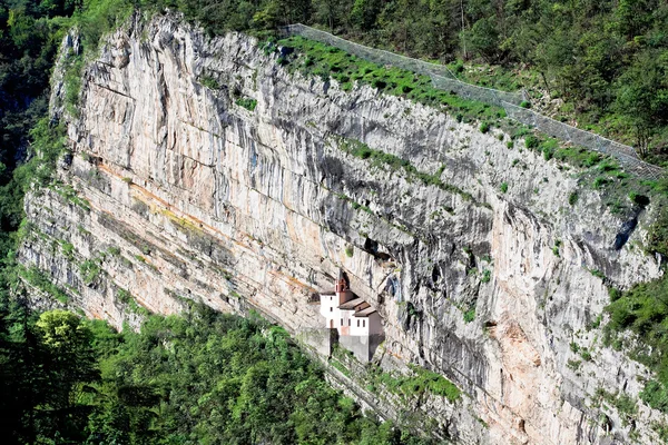 Hermitage svatého Columban. Rovereto, provincii Trentino-Alto — Stock fotografie