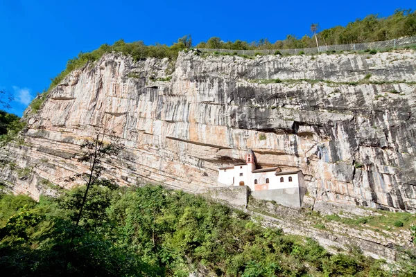 Saint Columban remetelak. Rovereto, tartomány Trentino-Alto Stock Kép