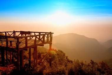 Mon Sone görünüm gelin Mount Ang Khang, il Chang Mai, Tayland
