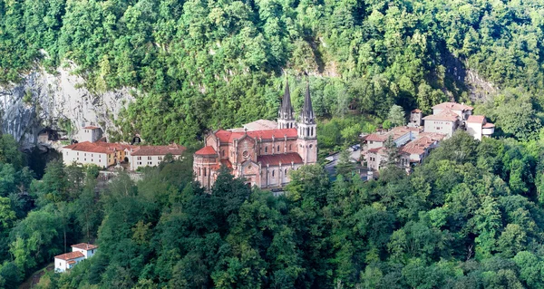 Basilica of Santa Maria, Covadonga, Asturias, Spain — Stock Photo, Image