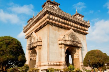 Patuxay(Patuxai) triumf kemer Vientian Laos