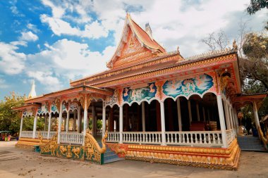  Tapınak Pha ki Luang, Vientiane, Laos.