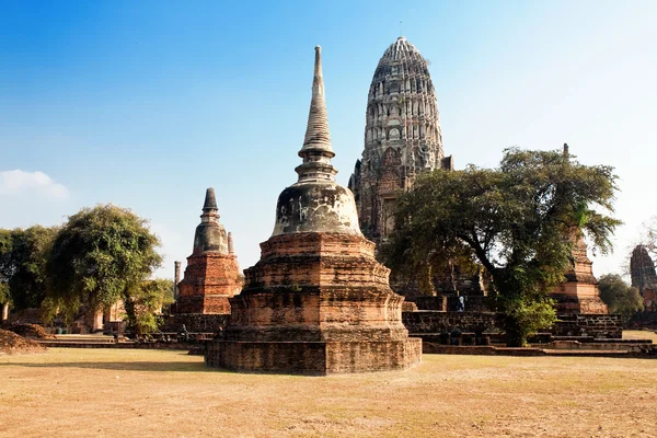 Ruins of temple Ratchaburana in Ayutthaya, Thailand — Stock Photo, Image