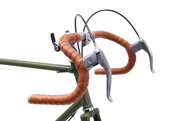 Vintage bicycle handlebar — Stock Photo, Image
