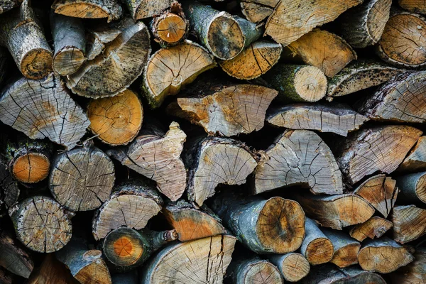 Pile of firewood — Stock Photo, Image