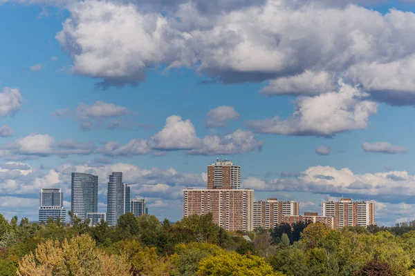 Old and new buildings view — Stock Photo, Image