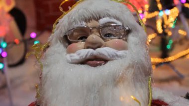 Noel Baba ve Noel ışıkları