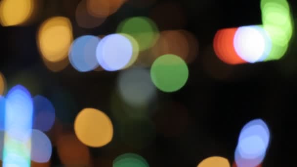 Carrousel lumières bokeh 