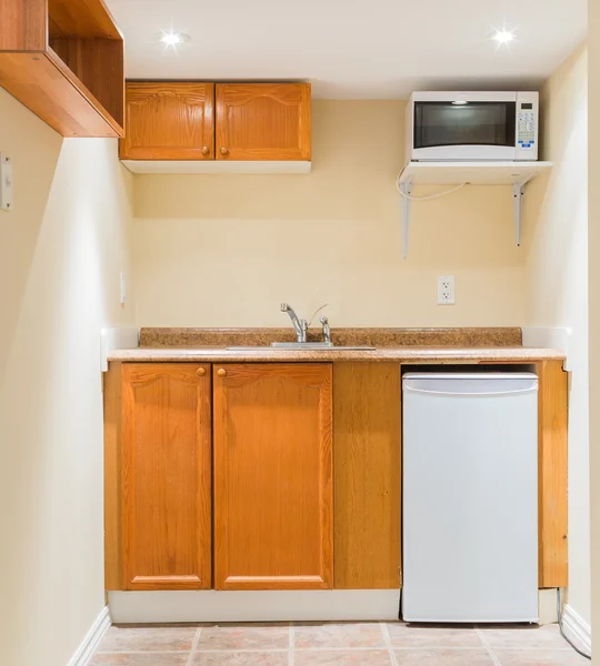 Sklepní kuchyně interiérového designu — Stock fotografie