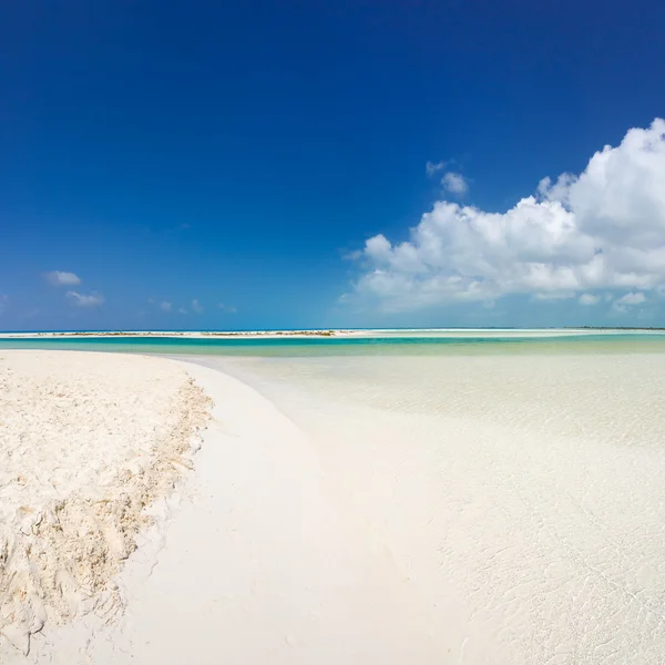 Tropisch strand in Cayo Largo eiland — Zdjęcie stockowe