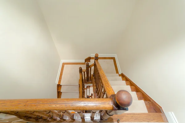 Wooden staircase interior — Stock Photo, Image