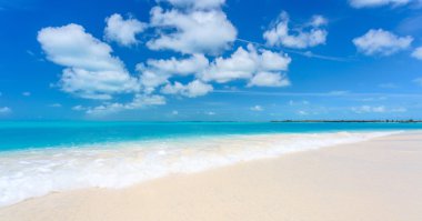 在长岛岛地处热带的海滩