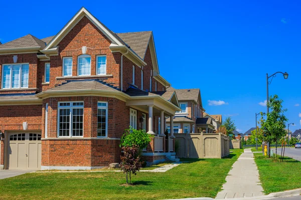 Maisons de luxe en Amérique du Nord — Photo