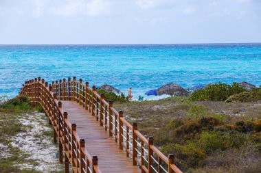 Ormanlık Köprüsü ve turkuaz deniz