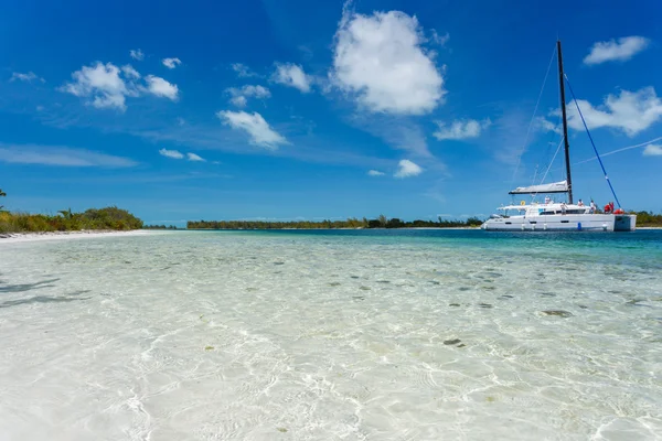 Catamaran à la plage — Photo