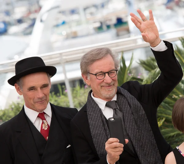 Mark Rylance, Steven Spielberg — Stockfoto