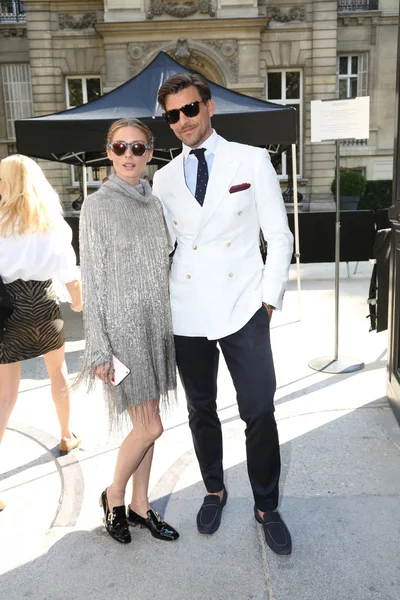 Olivia Palermo, Johannes Huebl — Foto Stock