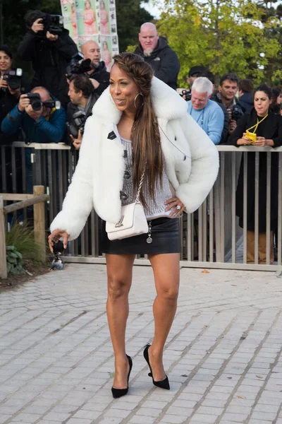 Marjorie Bridges Woods Louis Vuitton Show Front Row Paris Moda — Stok fotoğraf