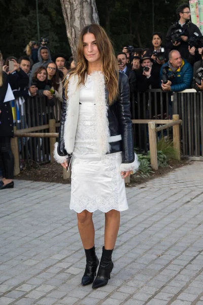Joana Preiss Louis Vuitton Show Front Row Paris Moda Haftası — Stok fotoğraf