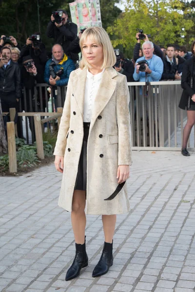 Michelle Williams Asiste Louis Vuitton Show Front Row Paris Fashion —  Fotos de Stock