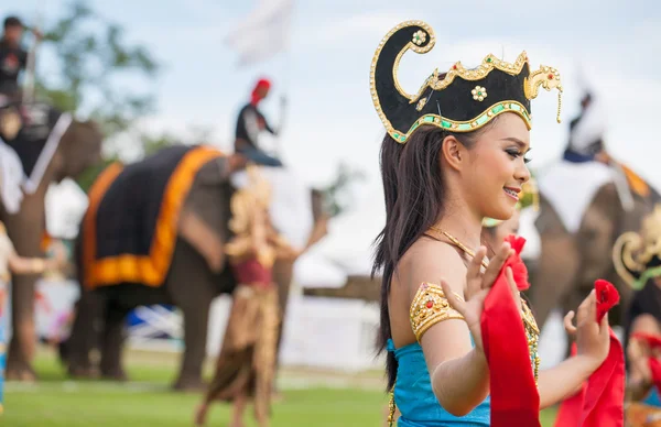 Thaise dansers dansen — Stockfoto