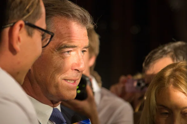 Aktor Pierce Brosnan — Stok Foto