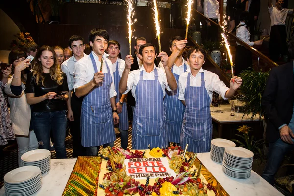 Cerimonia di apertura al centro commerciale Vegas — Foto Stock