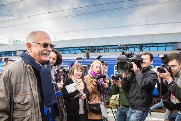 Director Nikita Mikhalkov — Foto de Stock