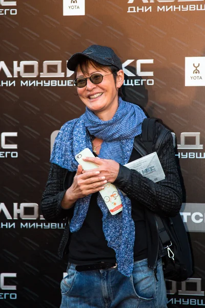 Irina Khakamada über Film X-Men-Premiere — Stockfoto