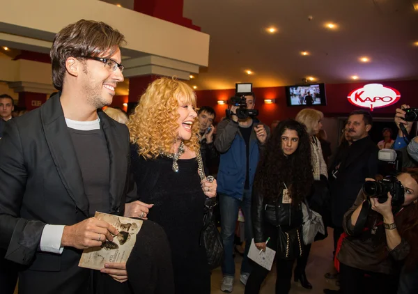 Cantante Alla Pugacheva e Maxim Galkin — Foto Stock