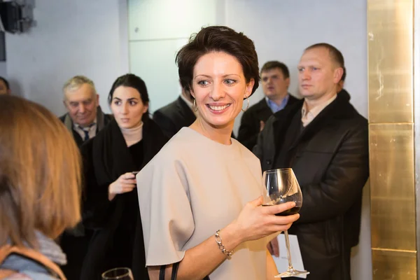 Premiere des Films leviathan im Moskauer Kino, 28. Januar 2015 in Moskau, Russland — Stockfoto