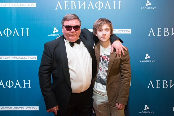 Premiere of the movie Leviathan at Moscow Cinema, January, 28, 2015 in Moscow, Russia — Stock Photo, Image