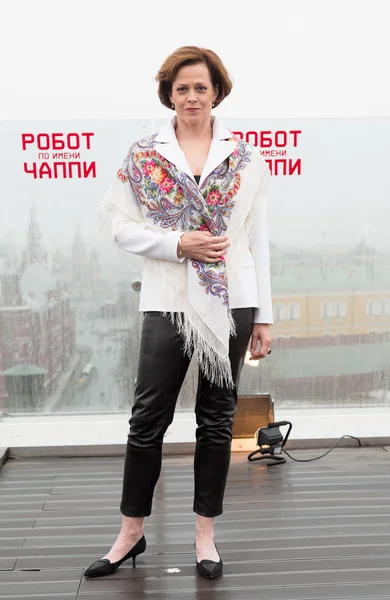 Appel photo du film "Chappie", 01 mars 2015 à l'hôtel RITZ de Moscou, Russie — Photo