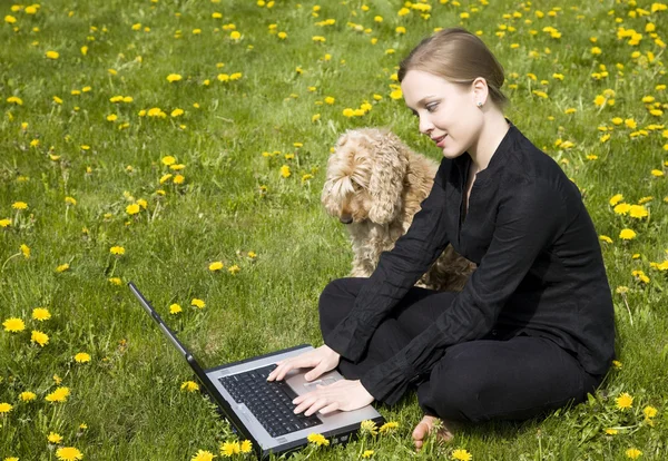 Working Outside — Stock Photo, Image