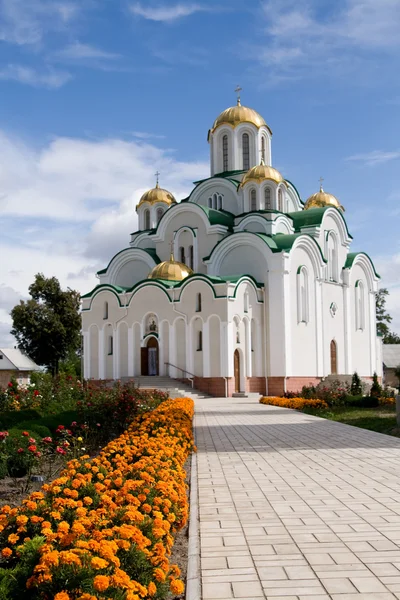 Skeet, monasterio de Krasnohirskyy, ciudad Zolotonosha, regio de Cherkasy — Foto de Stock