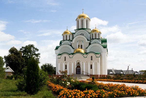 Skeet, Krasnohirskyy monastery, town Zolotonosha, Cherkasy regio — Stock Photo, Image