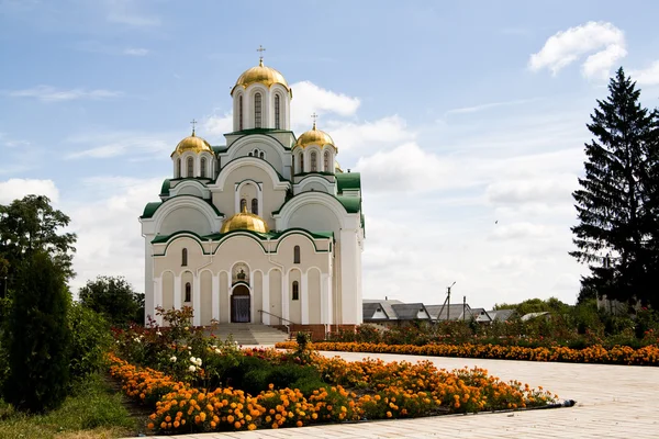 Skeet, monasterio de Krasnohirskyy, ciudad Zolotonosha, regio de Cherkasy — Foto de Stock